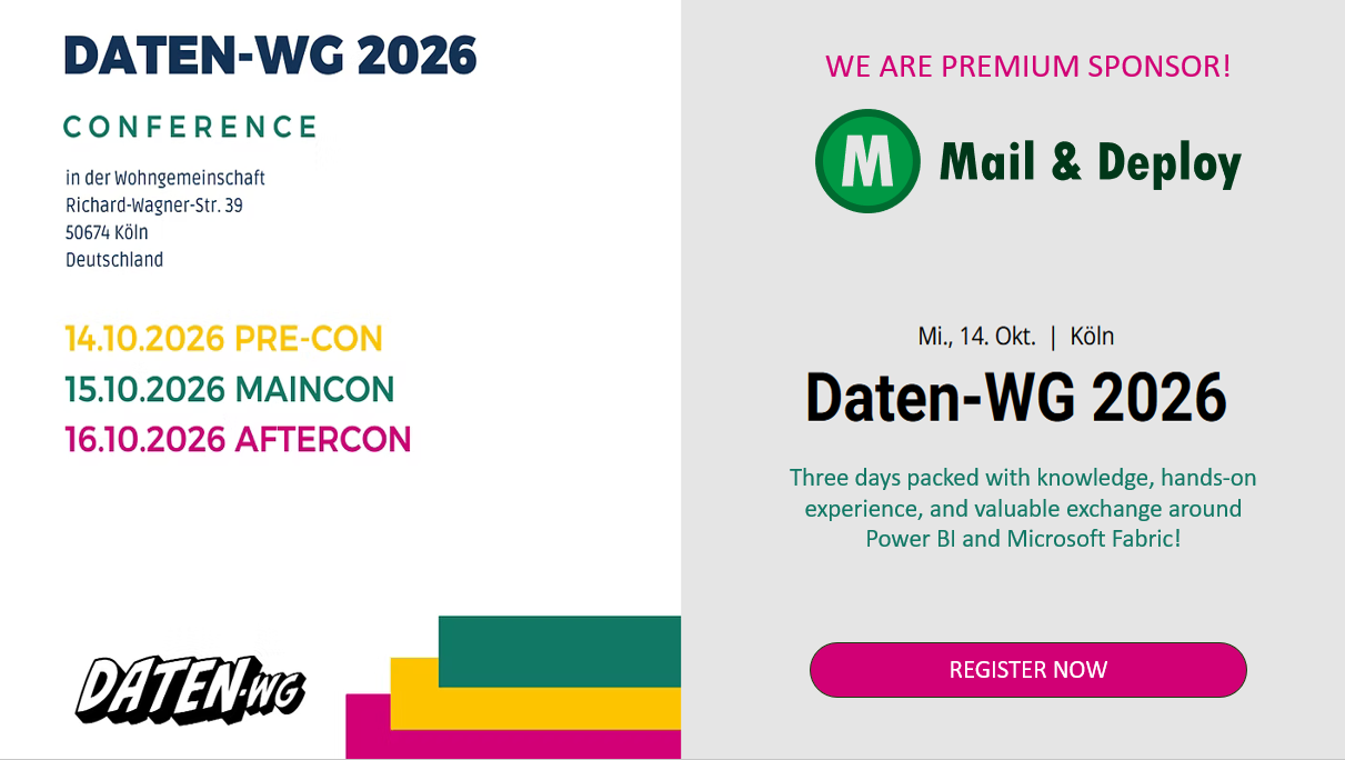 See You at the Daten-WG: Mail & Deploy Joins as Sponsor – Mail & Deploy