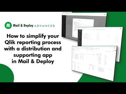 How to simplify your Qlik reporting with a Distribution and Supporting App