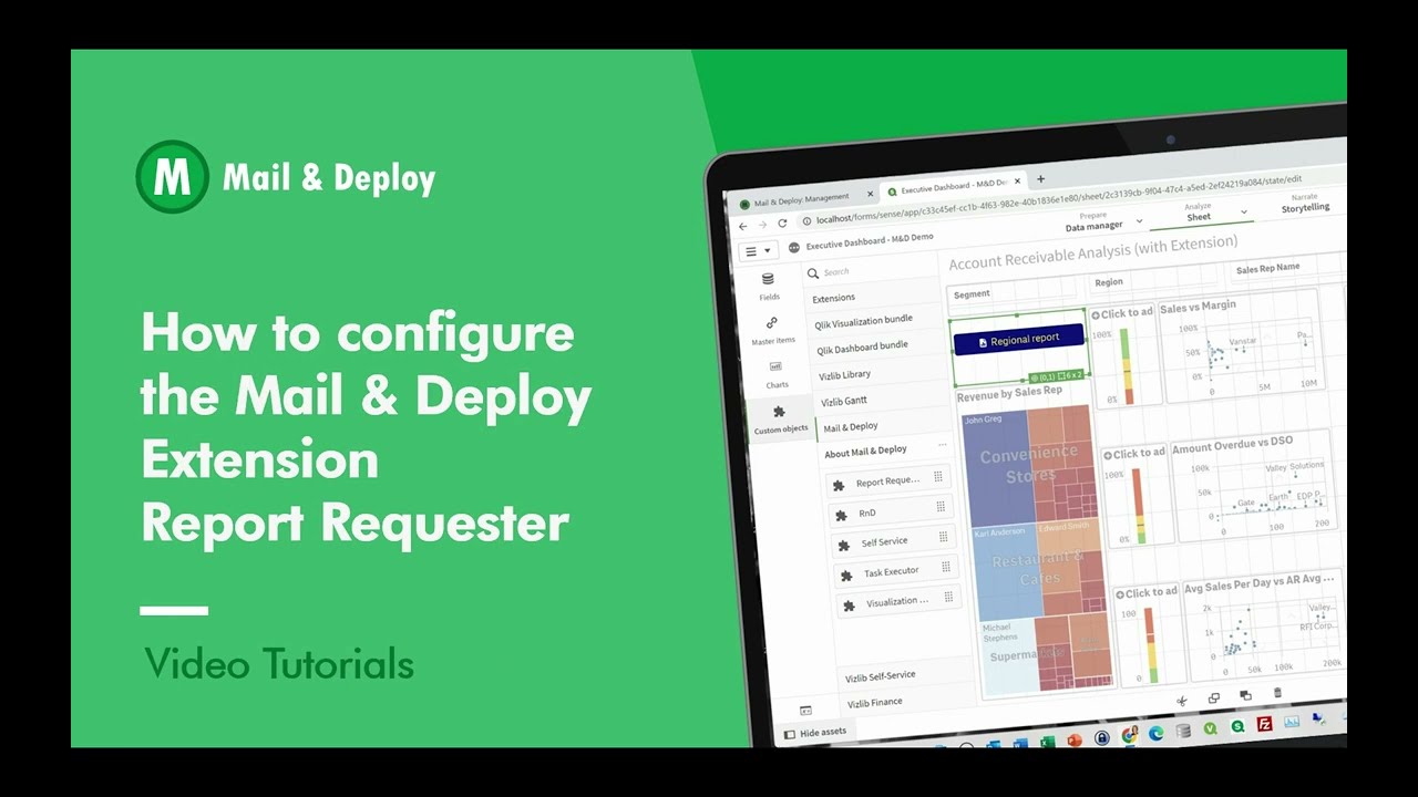 How to configure the Mail & Deploy Extension Report Requester