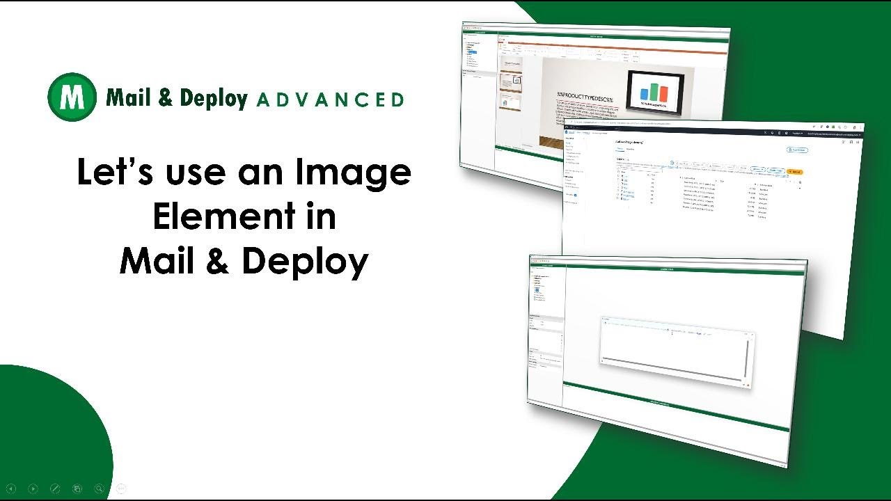 Image Elements in Mail & Deploy