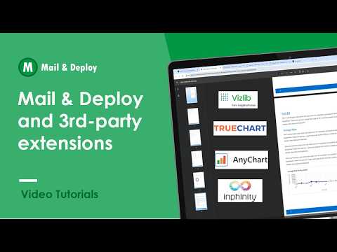 Mail & Deploy and 3rd-Party Extensions: TrueChart, Vizlib, AnyChart & Inphinity Flow in Qlik Reports
