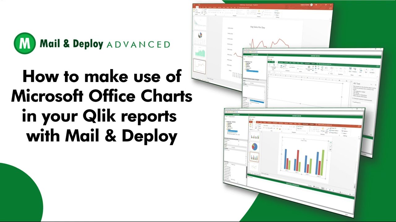 How to make use of Microsoft Office Charts in your Qlik reports