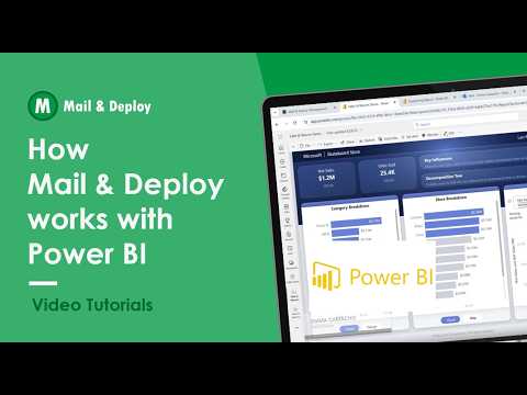 How Mail & Deploy works with Power BI