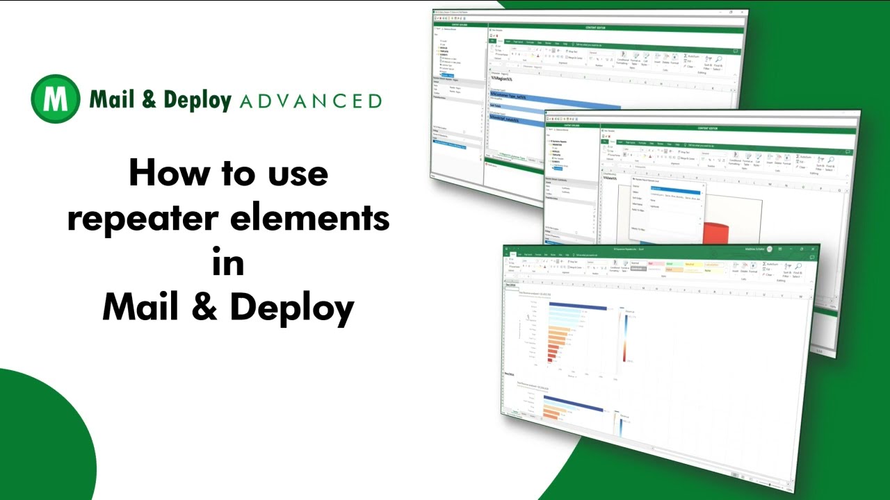 Mail & Deploy advanced: How to use repeater elements in Mail & Deploy