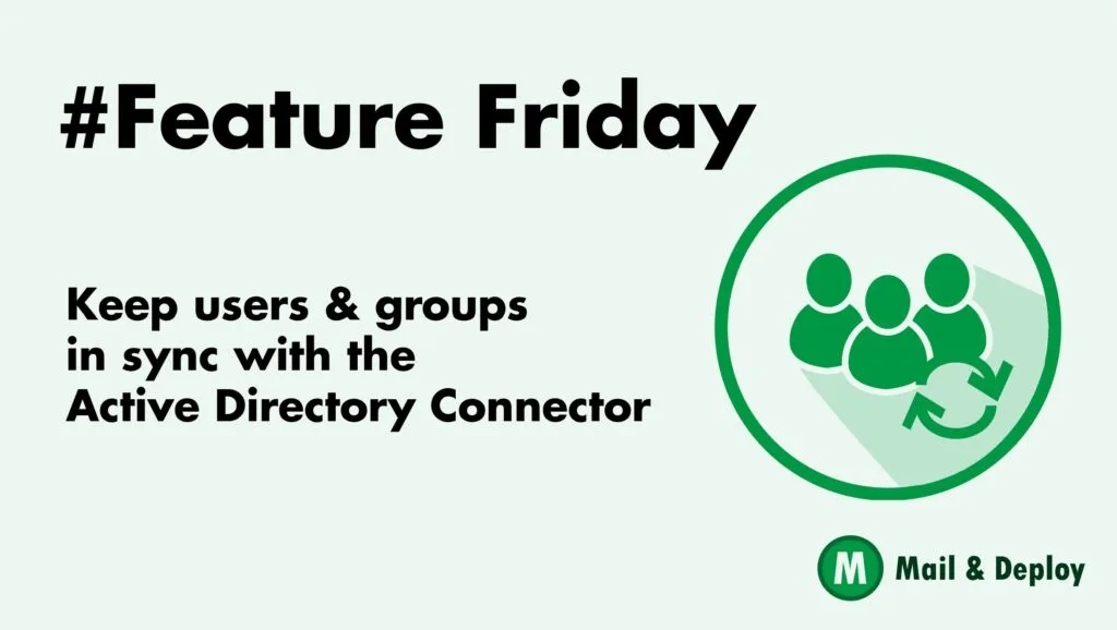 Feature Friday: Sync with Active Directory Connector