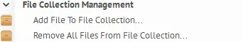 File Collection Management