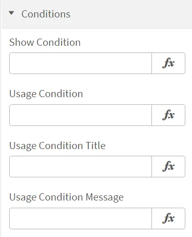 Various Condition Settings in Mail & Deploy Self-Service Extension