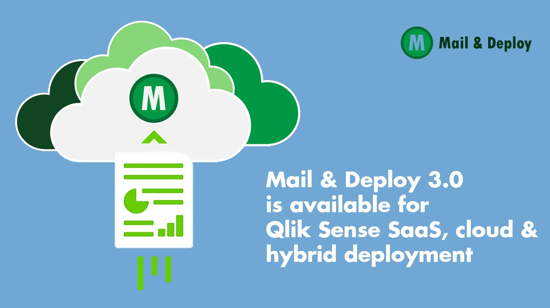 Mail & Deploy 3.0 è disponibile per Qlik Sense SaaS, installazioni cloud e ibride