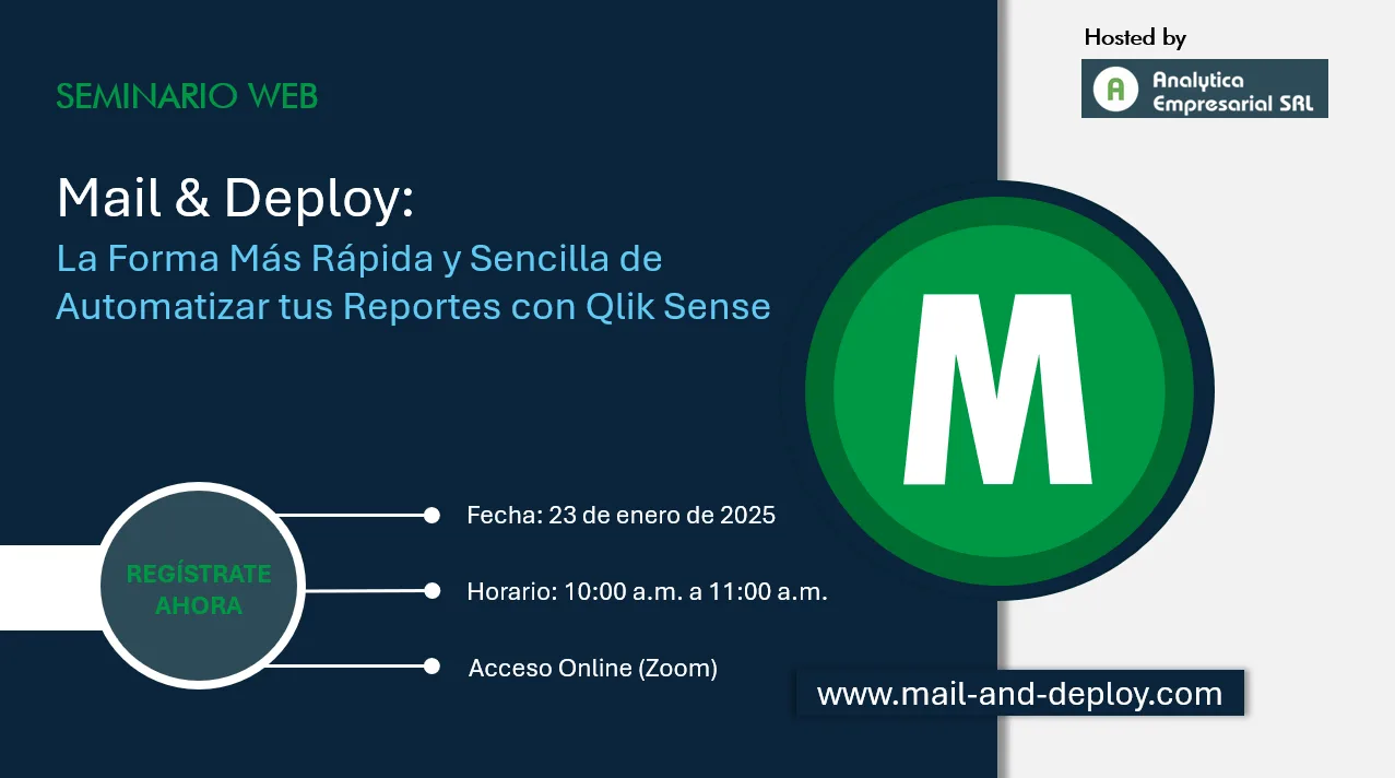 Mail & Deploy: The Fastest and Easiest Way to Automate Your Reports with Qlik Sense