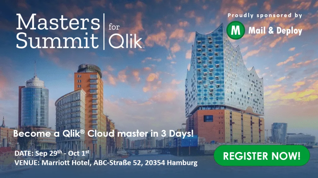 Masterss Summit for Qlik Hamburg
