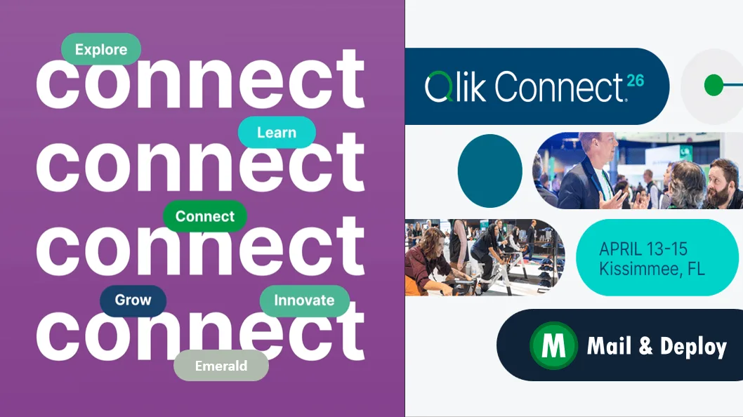 Mail & Deploy regresa a Qlik Connect 2026 como Emerald Sponsor – ¡Nos vemos en Florida!