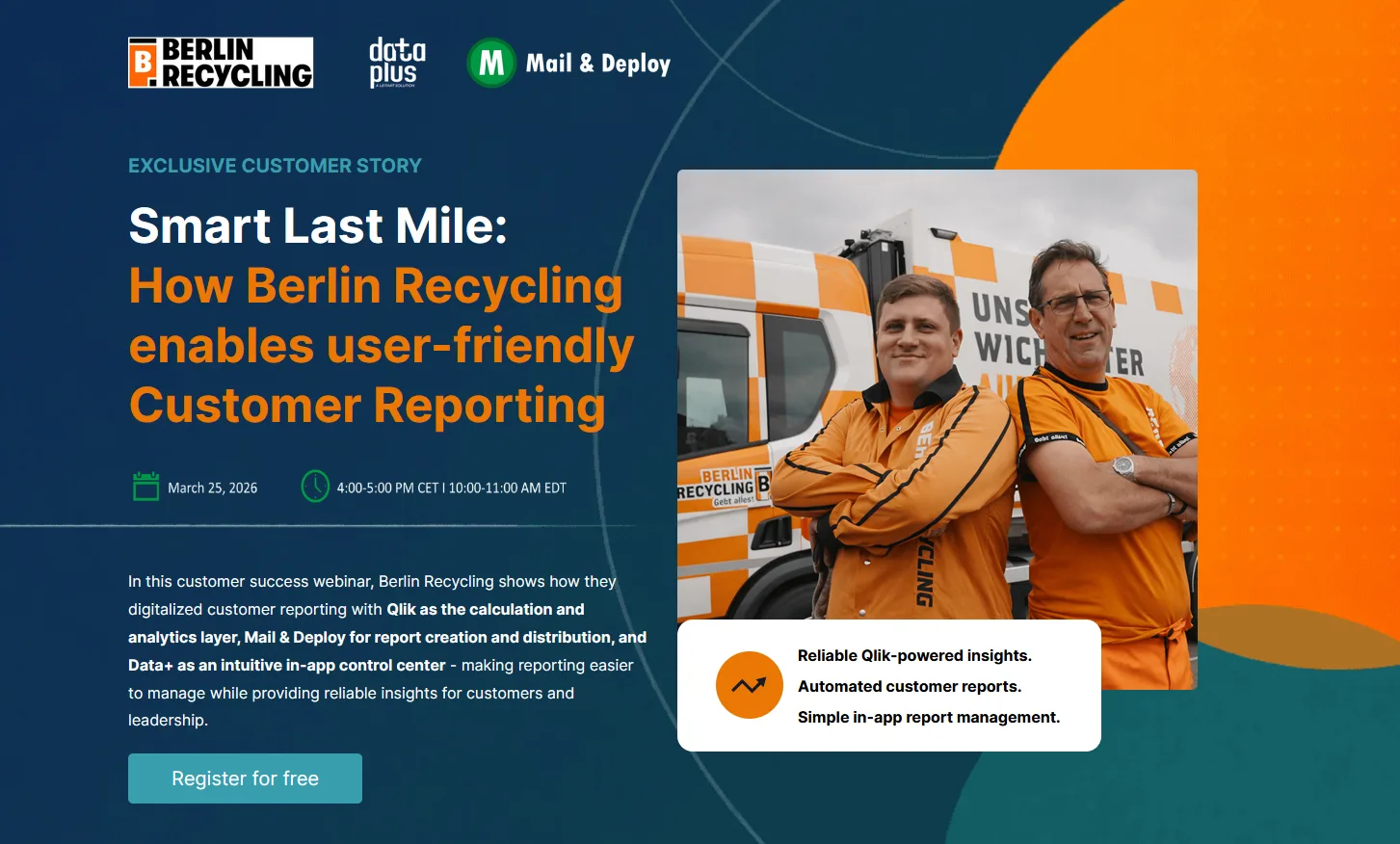 Smart Last Mile: How Berlin Recycling enables user-friendly Customer Reporting