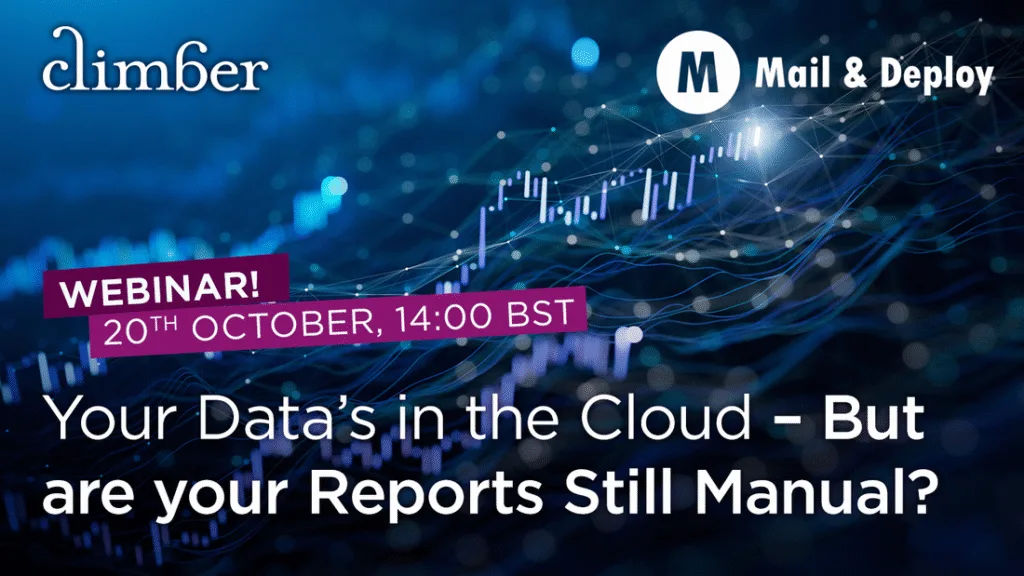 Your Data Is in the Cloud. Are Your Reports Still Manual?