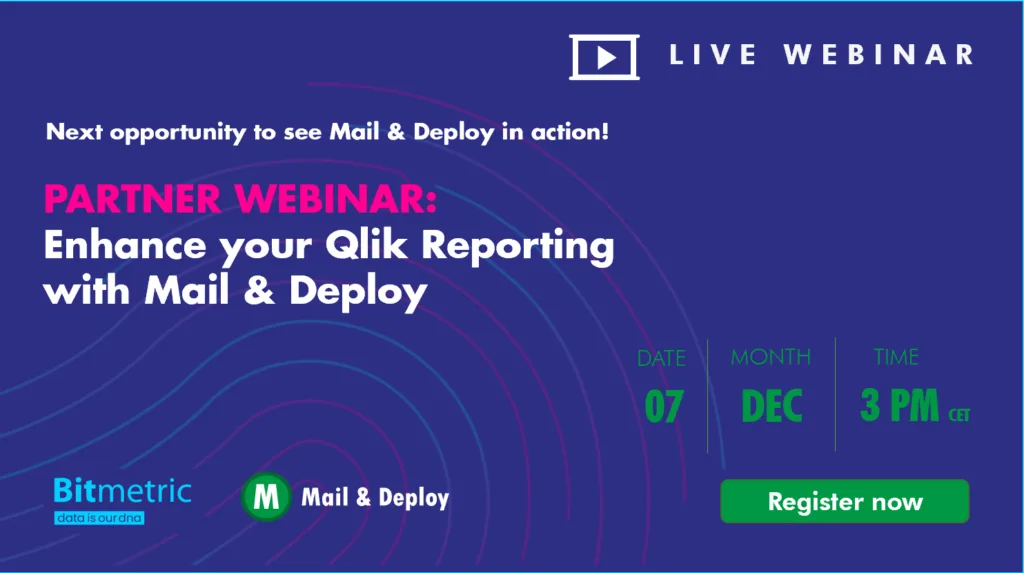 Webinar Mail & Deploy, hosted by Bitmetric