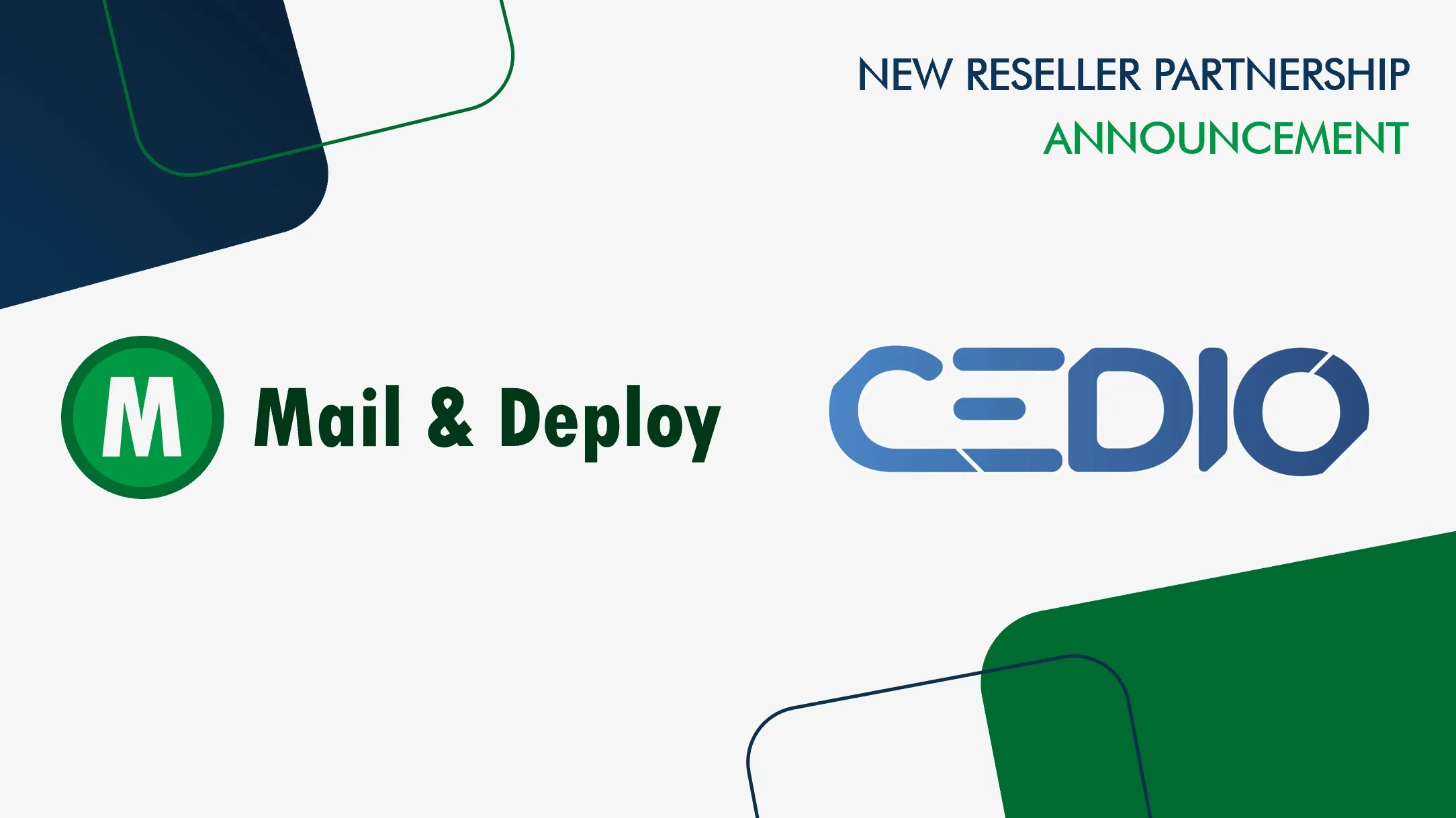 Cedio GmbH se convierte en nuevo socio revendedor de Mail & Deploy