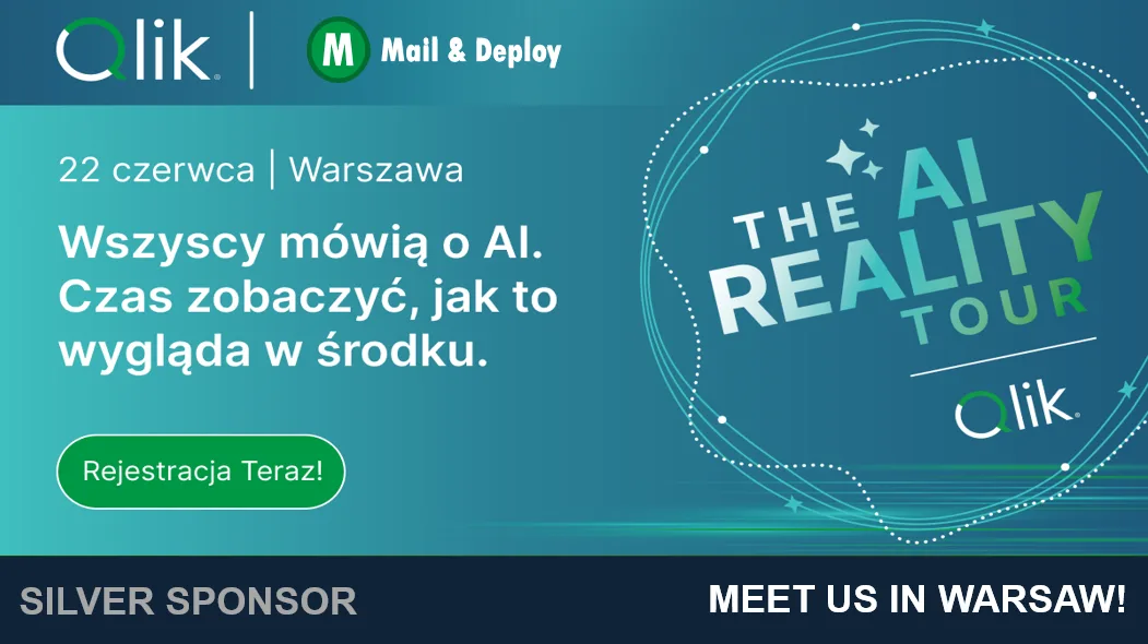 ¡La Qlik AI Reality Tour nos llama! Encuéntrenos en Varsovia – 22 de junio de 2026