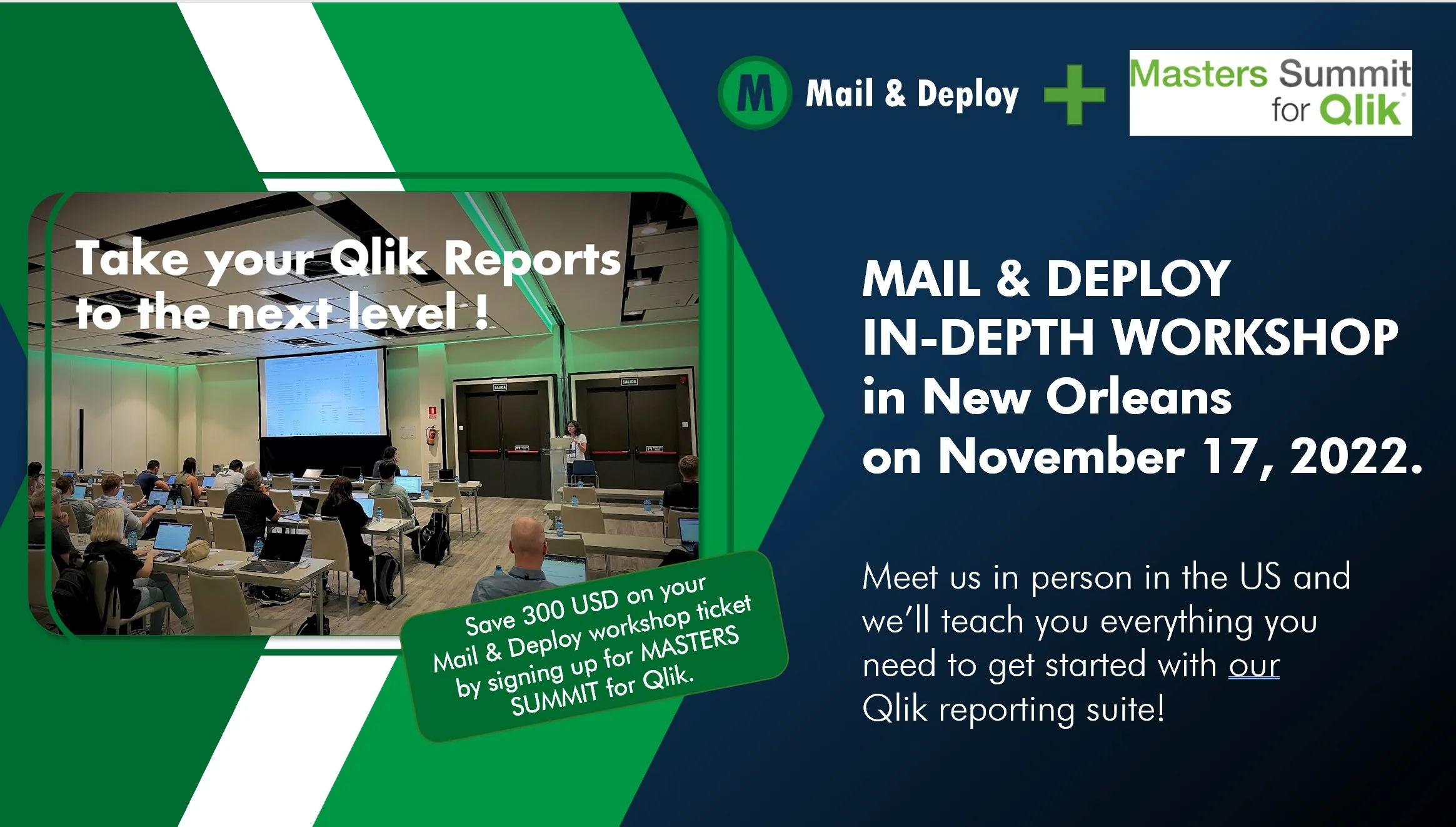Mail & Deploy In-Depth Workshop in New Orleans! Register now!