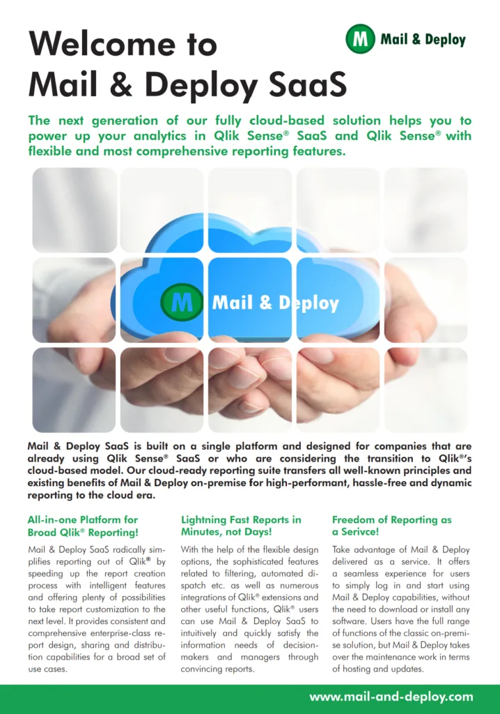 Mail & Deploy SaaS Factsheet