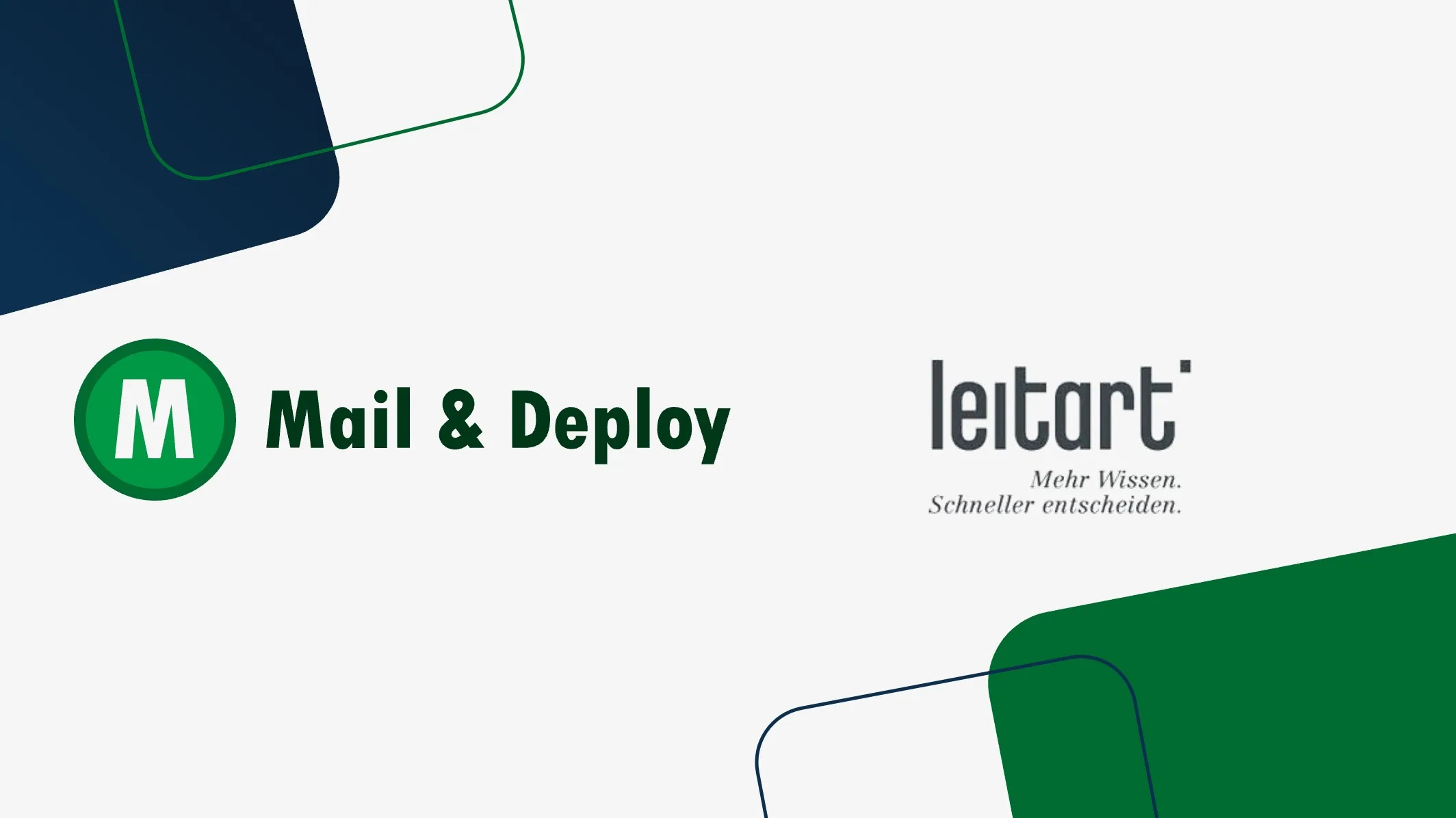 Neue Mail & Deploy Partnerschaft mit LeitArt