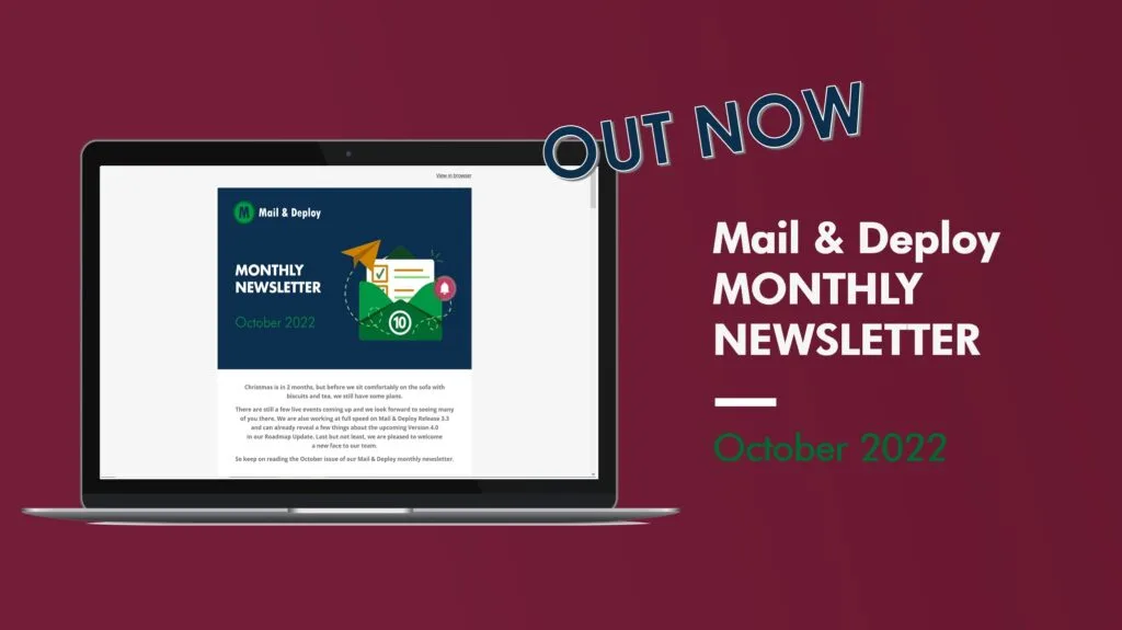Mail & Deploy Newsletter October 2022