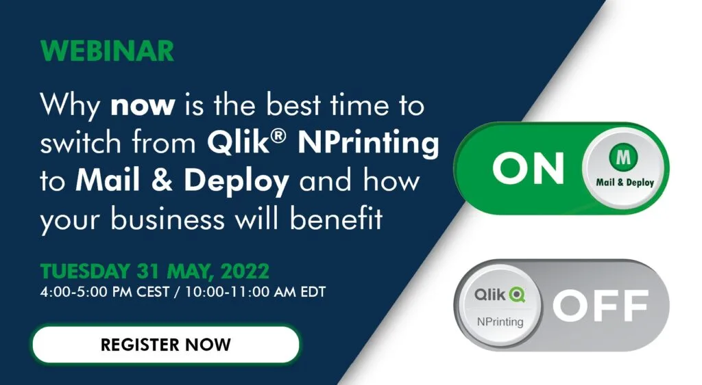 Webinar: Qlik NPrinting vs. Mail & Deploy