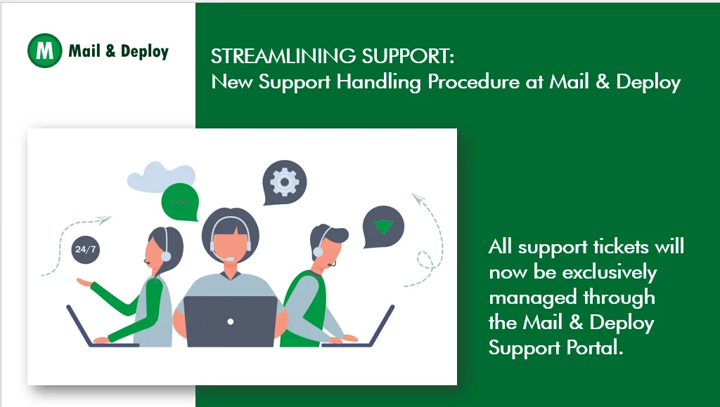 Streamlining Support: New Support Handling Procedure at Mail & Deploy
