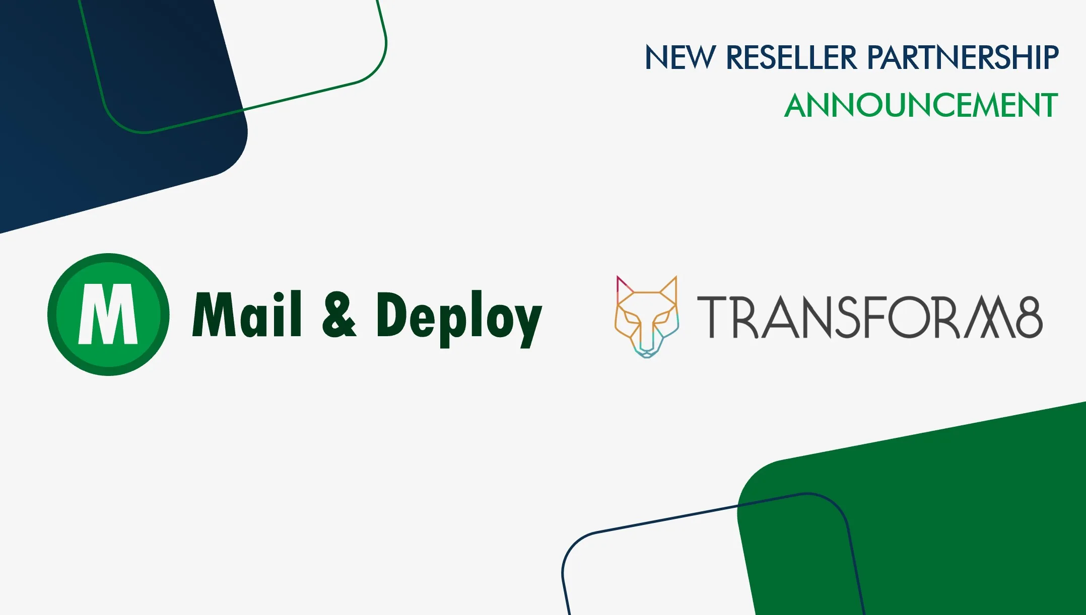 Announcing our Partnership with Transform8