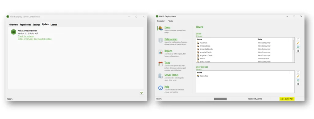 Control Panel Version 2