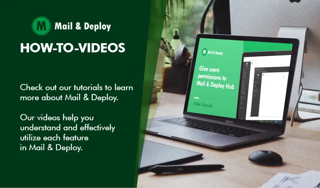 Video dimostrativi di Mail & Deploy