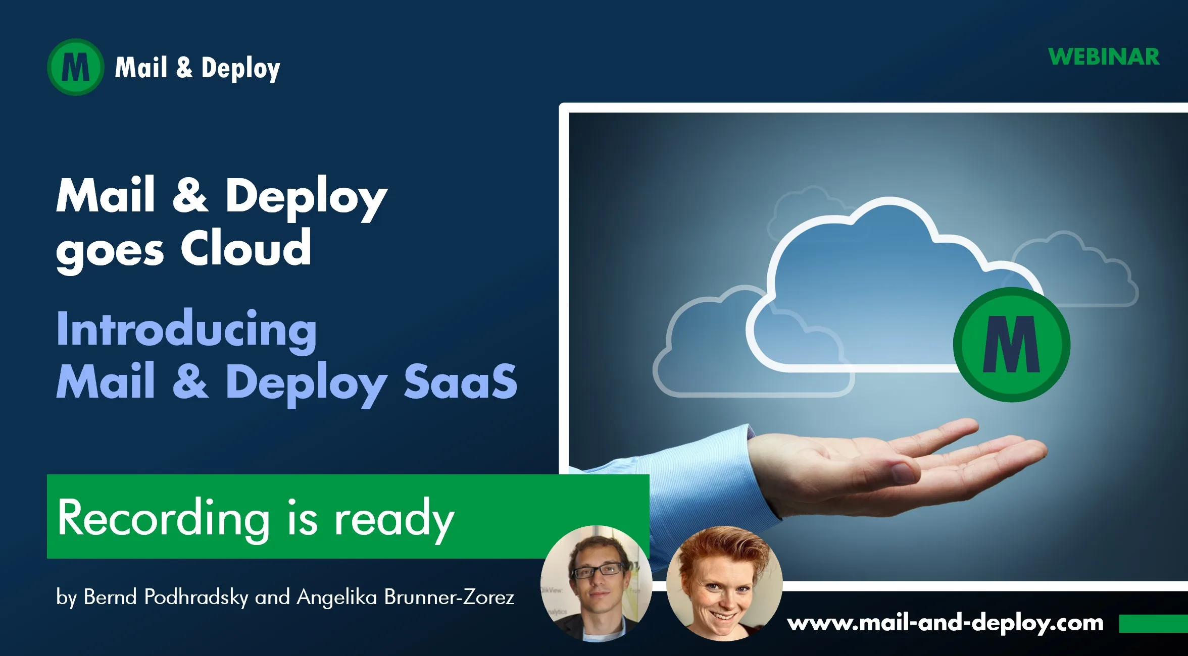 Webinar: Mail & Deploy goes Cloud