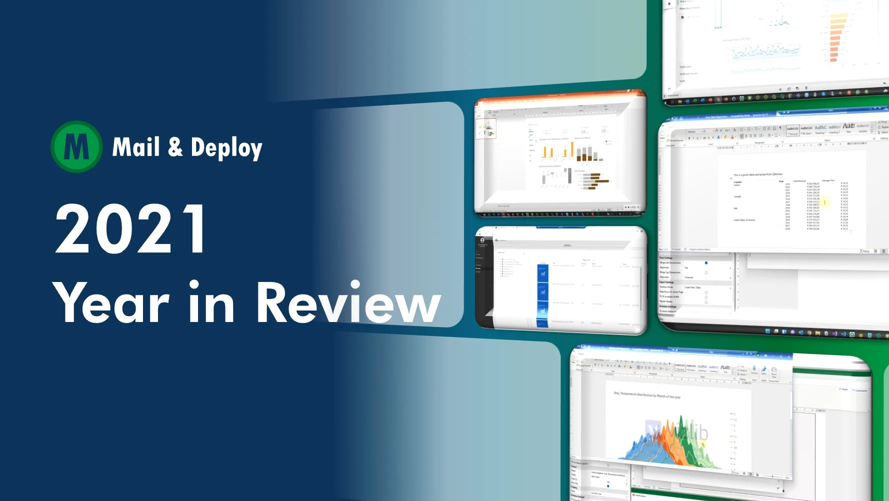 Our 2021 in Review ... An Important Year for Mail & Deploy