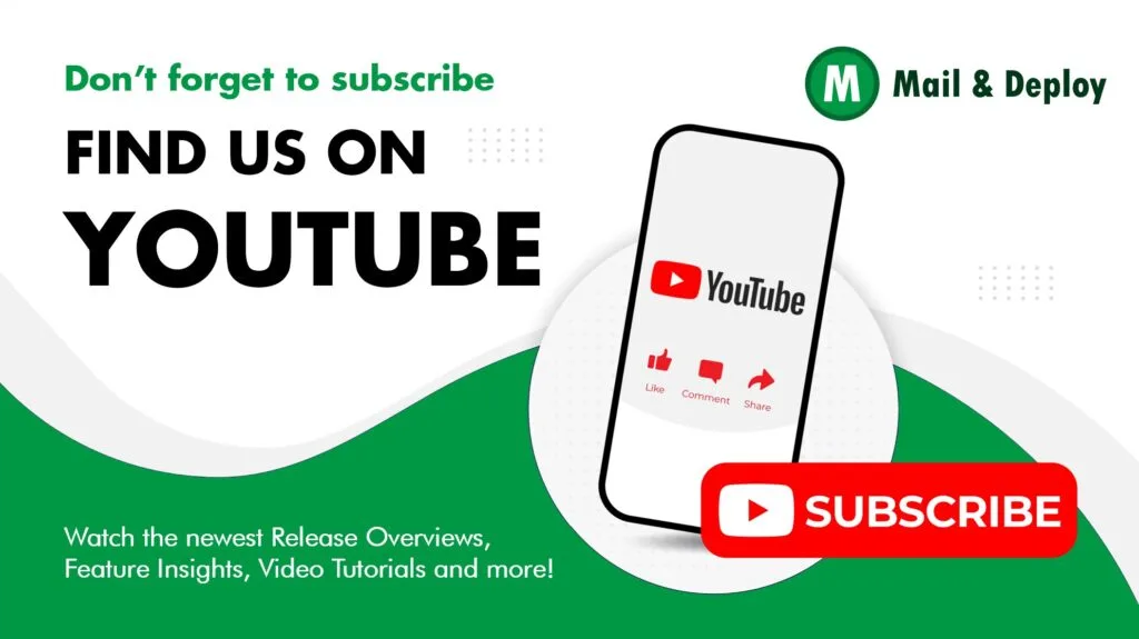 Mail & Deploy YouTube Channel